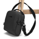 Anti-theft Pacsafe LS100 shoulder bag - black.