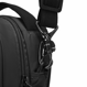 Anti-theft Pacsafe LS100 shoulder bag - black.