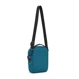 Anti-theft Pacsafe LS100 turquoise shoulder bag.