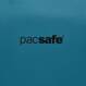 Anti-theft Pacsafe LS200 turquoise shoulder bag.