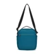 Anti-theft Pacsafe LS200 turquoise shoulder bag.