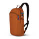 Anti-theft backpack for one shoulder Pacsafe ECO 12L - orange made of econyl.