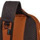 Anti-theft backpack for one shoulder Pacsafe ECO 12L - orange made of econyl.