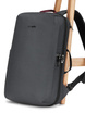 Anti-theft laptop backpack 18L Pacsafe Metrosafe X with 16' laptop pocket - dark gray.