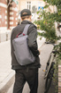 Anti-theft laptop backpack Pacsafe Metrosafe X 13' - dark grey.