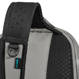 Anti-theft sling backpack Pacsafe ECO 12L - gray made of econyl.