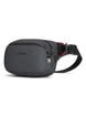 Anti-theft waist pack made from recycled materials Pacsafe Vibe 100 - dark grey.