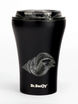 Ceramic mug with lid Dr. Bacty Apollo - Black