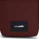 City anti-theft shoulder bag Pacsafe Go - burgundy