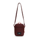 City anti-theft shoulder bag Pacsafe Go - burgundy