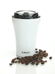 Coffee thermal mug with ceramic coating Dr. Bacty Apollo 227 ml Five-line - white