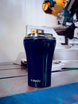 Coffee thermal mug with ceramic coating Dr. Bacty Apollo - 227 ml - blue - with your year of birth