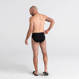 Comfortable men's SAXX ULTRA Boxer Brief Fly - black.