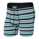 Comfortable men's boxer briefs SAXX ULTRA Boxer Brief Fly stripes - blue.