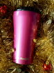 Dr.Bacty Apollo 2.0 thermal coffee mug - 360 ml - Pink - Bird love