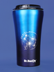 Dr.Bacty Apollo 2.0 thermal coffee mug - "Gemini" - 360 ml - Monaco Blue