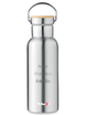 Dr.Bacty Iris 500 ml thermal bottle - silver - personalised with engraving