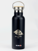 Dr.Bacty Iris stainless steel thermal bottle - black - Mount Everest