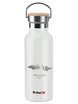 Dr.Bacty Iris stainless steel thermal bottle - white- Mont Blanc