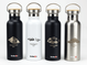 Dr.Bacty Iris stainless steel thermal bottle - white- Mont Blanc