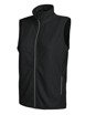 Melton Lady Vest D.A.D Sleeveless Jacket - Black