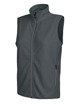 Melton Lady Vest D.A.D Sleeveless Jacket - Graphite.