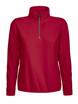 Men's Melton Lady Half Zip D.A.D Sweatshirt - Red