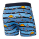 Men's SAXX ULTRA Boxer Brief Lazy River - blue.