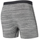 Men's SAXX ULTRA Boxer Brief with stripes - gray.