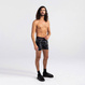 Men's boxer shorts SAXX Ultra Black camo - black.