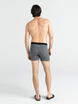 Men's comfortable SAXX ULTRA Boxer Brief Fly - gray melange.