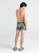 Men's quick-drying SAXX VIBE Boxer Brief Modern Fit camouflage - gray.