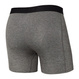 Men's quick-drying SAXX VIBE Boxer Brief - dark gray.