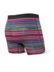 Men's quick-drying SAXX VIBE Boxer Briefs with contrasting stripes - multicolored.