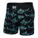 Men's quick-drying SAXX VIBE super soft boxer shorts - navy blue.