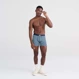 Men's quick-drying SAXX VIBE super soft boxer shorts - navy blue.