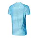 Men's short-sleeved sports t-shirt made from recycled materials SAXX HOT SHOT - blue.