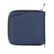 Men's small RFID Pacsafe wallet - navy blue