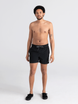 Men's swim shorts with 2-in-1 pockets SAXX OH BUOY 2-in-1 shorts - black.