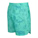 Men's swim shorts with 2-in-1 pockets SAXX OH BUOY - celestial surfing - green.