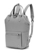 Mini women's anti-theft backpack Pacsafe Citysafe CX Econyl® - light gray