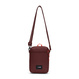 Pacsafe Go anti-theft shoulder city bag - burgundy