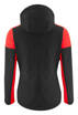 Softshell with detachable hood Prime Softshell Lady by Printer - Black - Red.