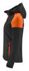 Softshell with detachable hood Prime Softshell Lady by Printer - Black - orange.