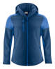 Softshell with detachable hood Prime Softshell Lady by Printer - Navy Blue.