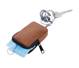 TROIKA keychain with hidden compartment clean click.