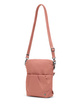 The foldable women's anti-theft handbag Pacsafe Citysafe CX Econyl® - pink.