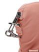 The foldable women's anti-theft handbag Pacsafe Citysafe CX Econyl® - pink.