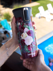 Thermal Mug Contigo West Loop 2.0 470 ml - Red - Flowers