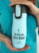 Thermal Mug Contigo West Loop 470 ml - Iced aqua - Great Mom